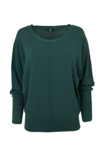 Image of Batwing Boatneck Jersey Blouse (Mexx)