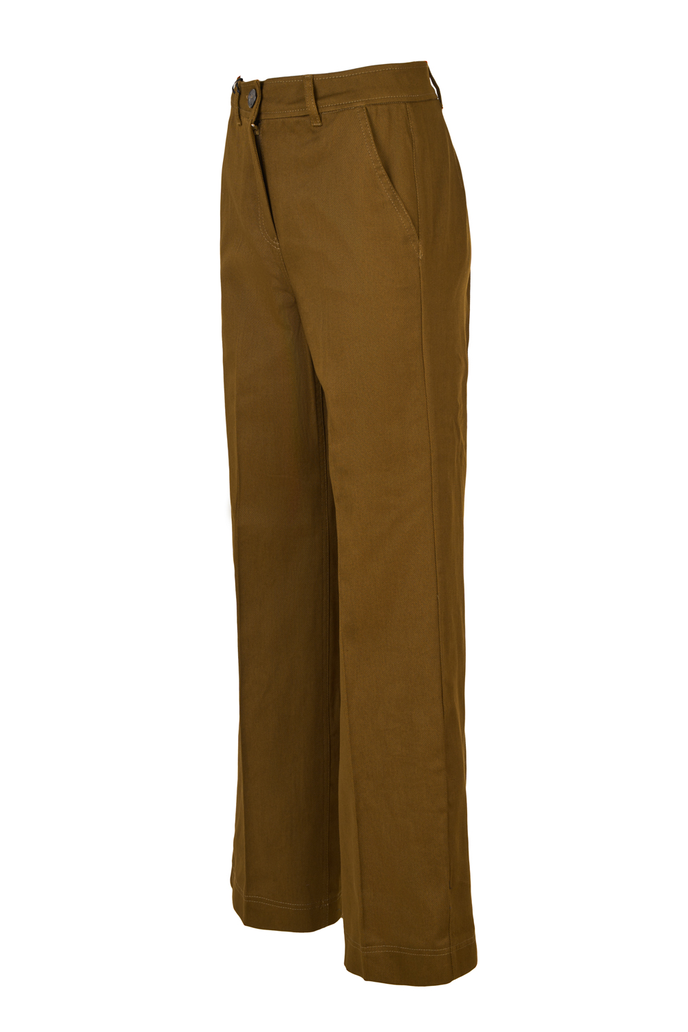 Wider Legged Cotton Trousers (Marella)