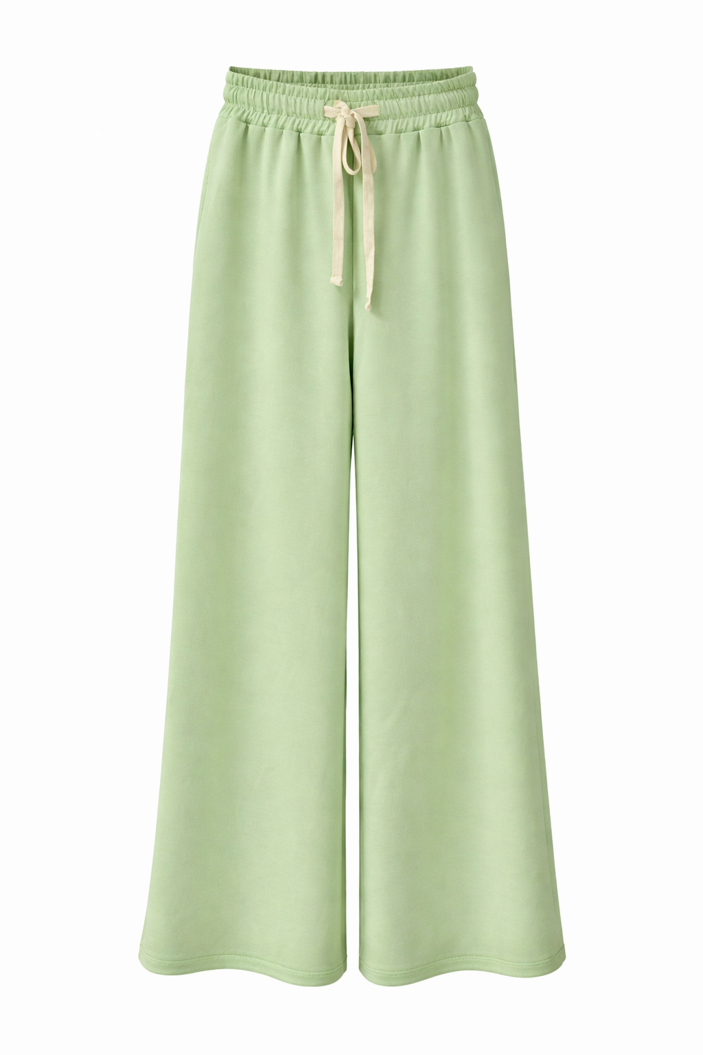 Soft Wide Legged Sweatpants with Waist Tying Detail – Alexandre Laurent