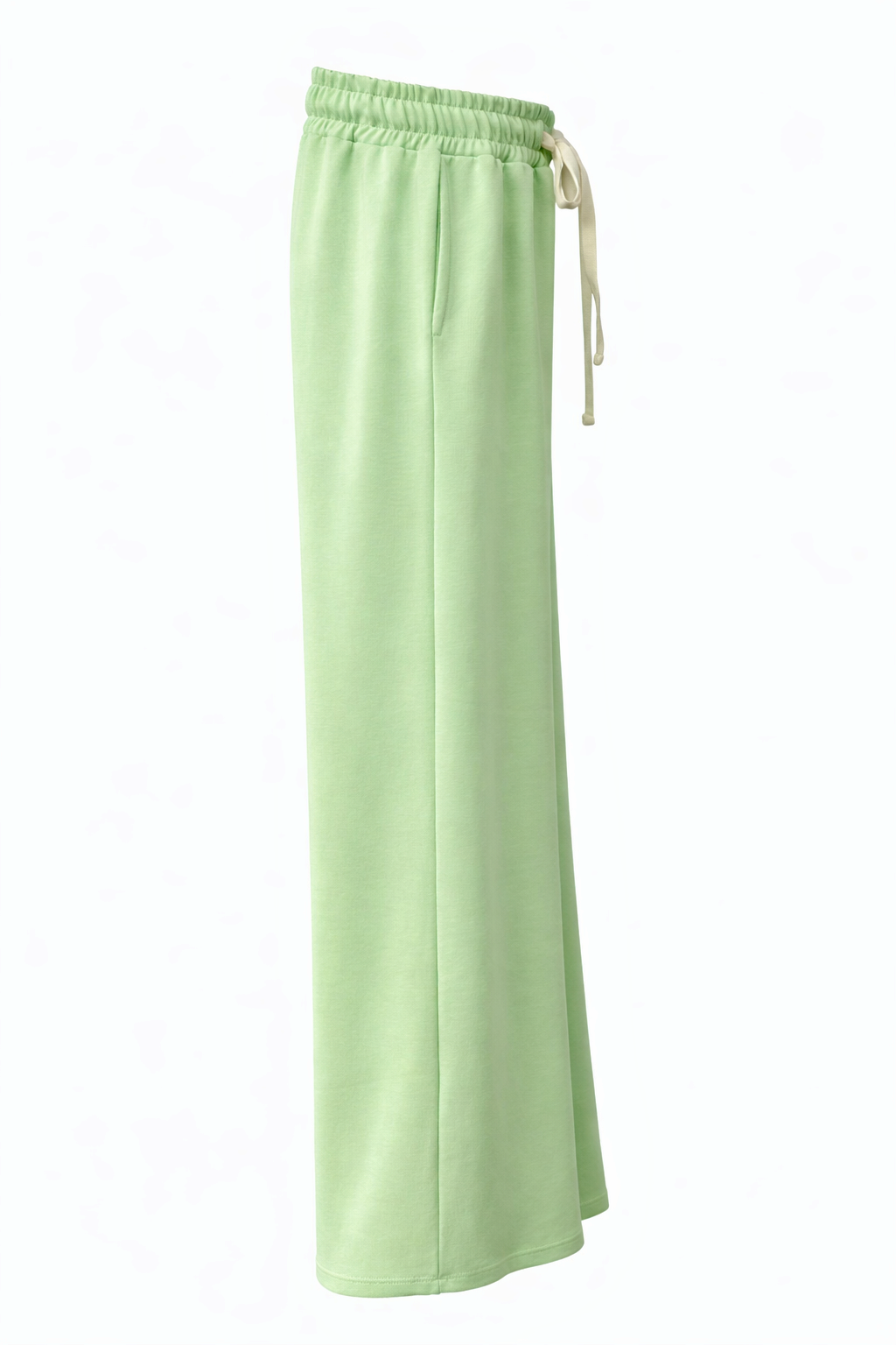 Soft Wide Legged Sweatpants with Waist Tying Detail – Alexandre Laurent
