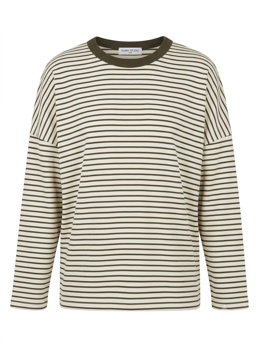 Slouchy Striped Blouse – Sunny Studio