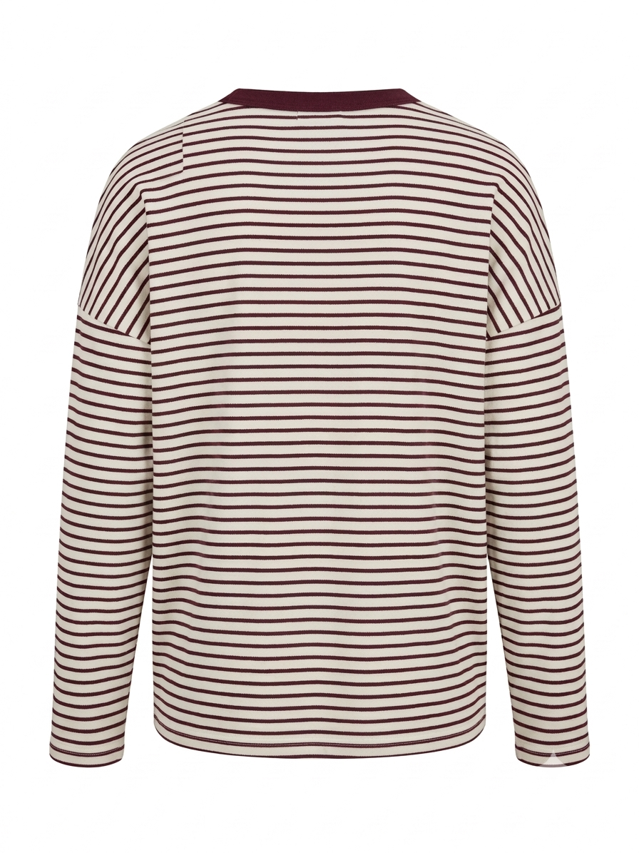 Slouchy Striped Blouse – Sunny Studio