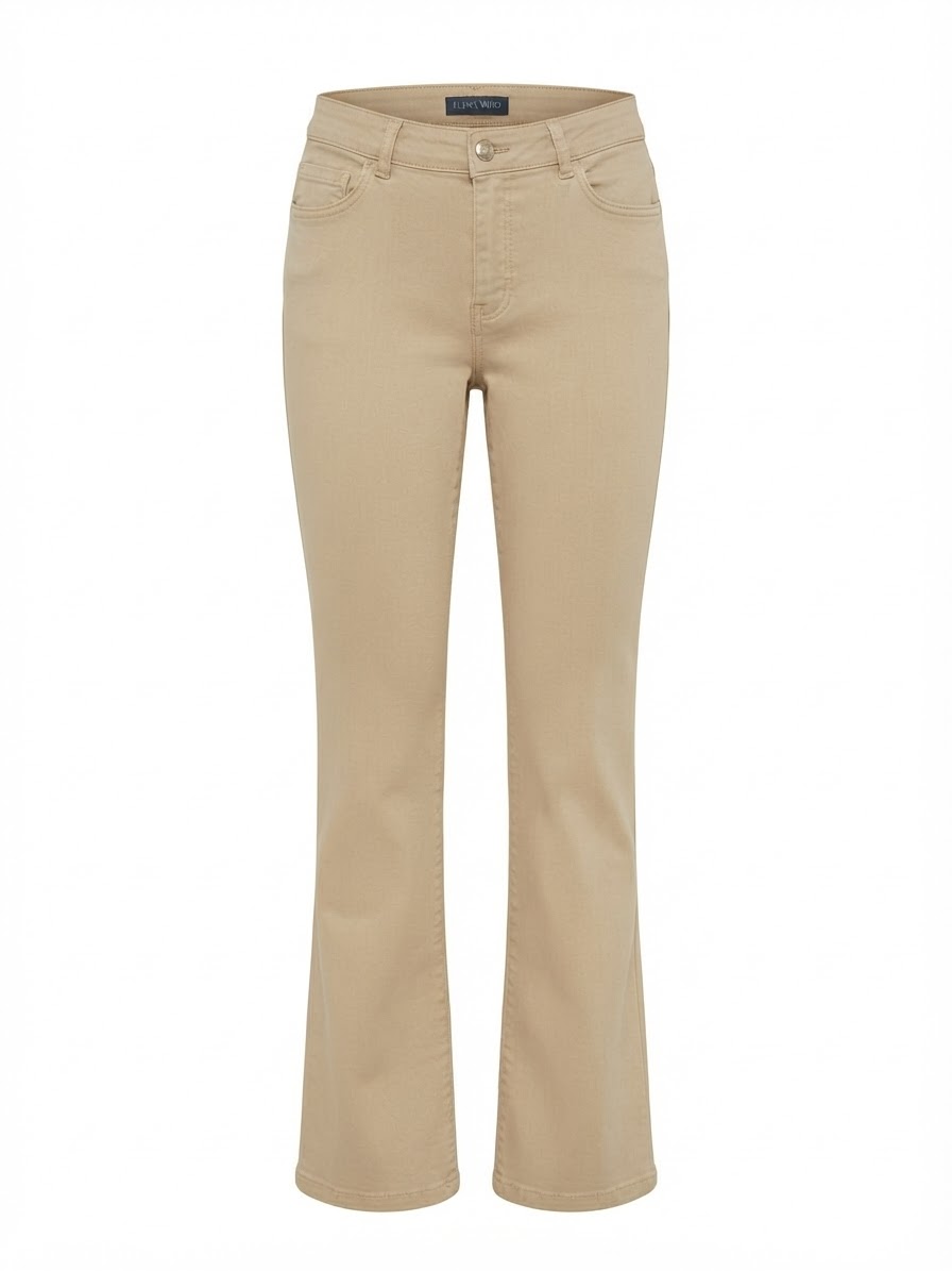 Stretchy Flared Jeans – Elena Miro