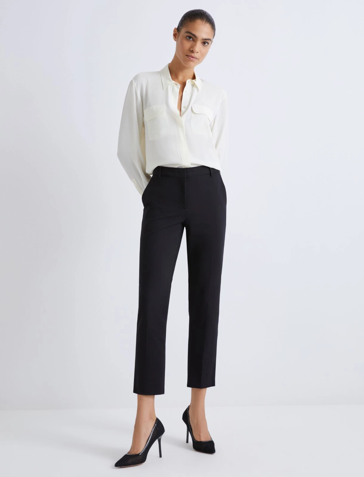 7/8 Slim Line Stretchy Trousers – Marella