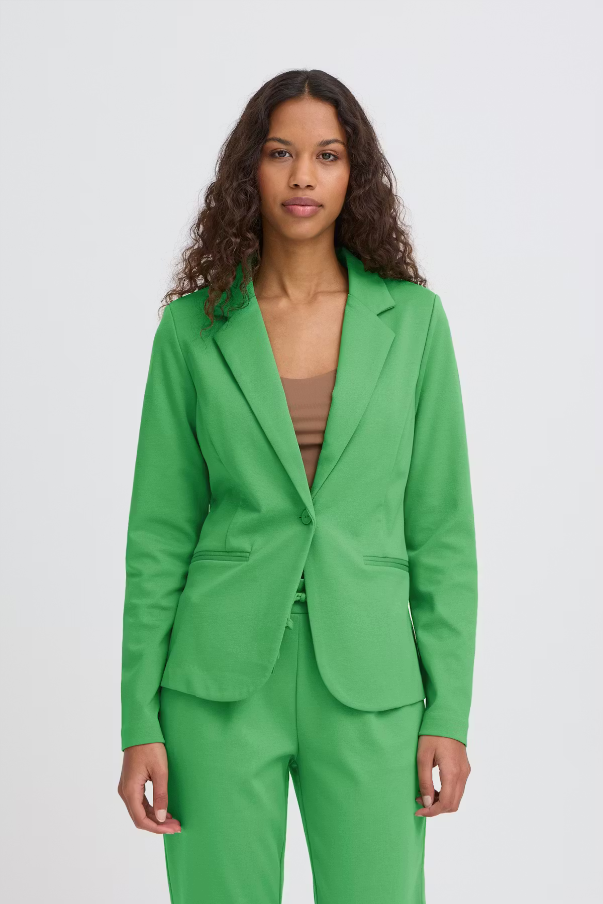 Short Soft Curved Jersey Jacket  – Ichi