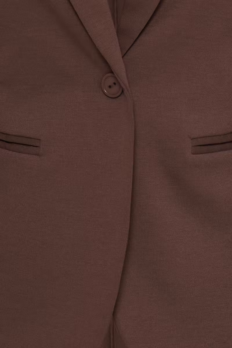 Short Soft Curved Jersey Jacket  – Ichi