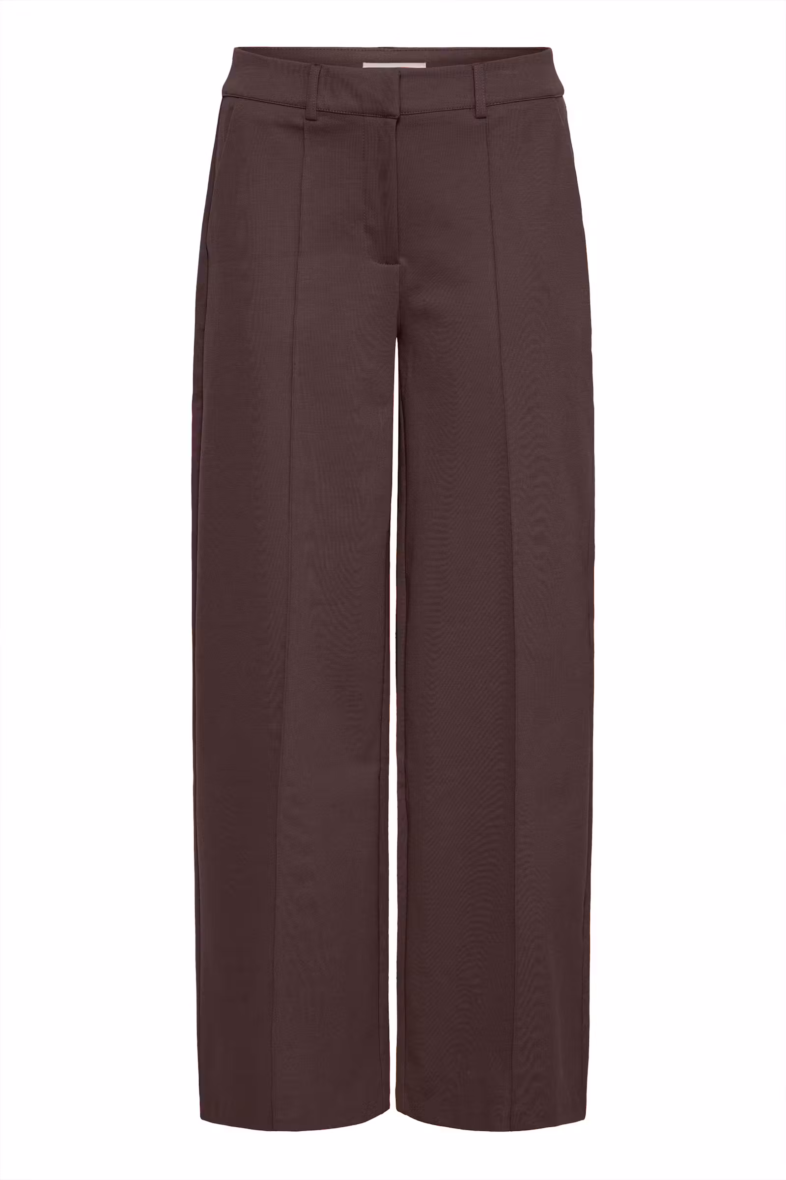 Jersey Trousers with Front Seam and Side Pockets – Ichi