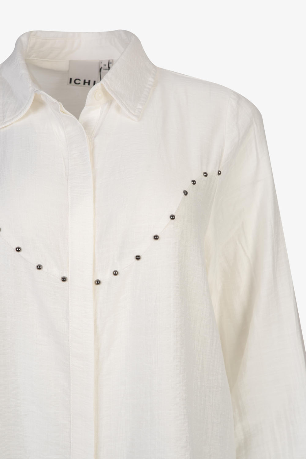 Front Stud Detail Shirt – Ichi