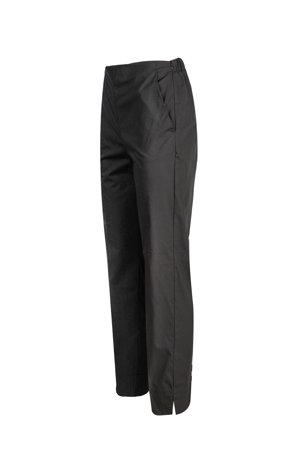 Lightweight Cigarette Trousers with Elasticated Back Band