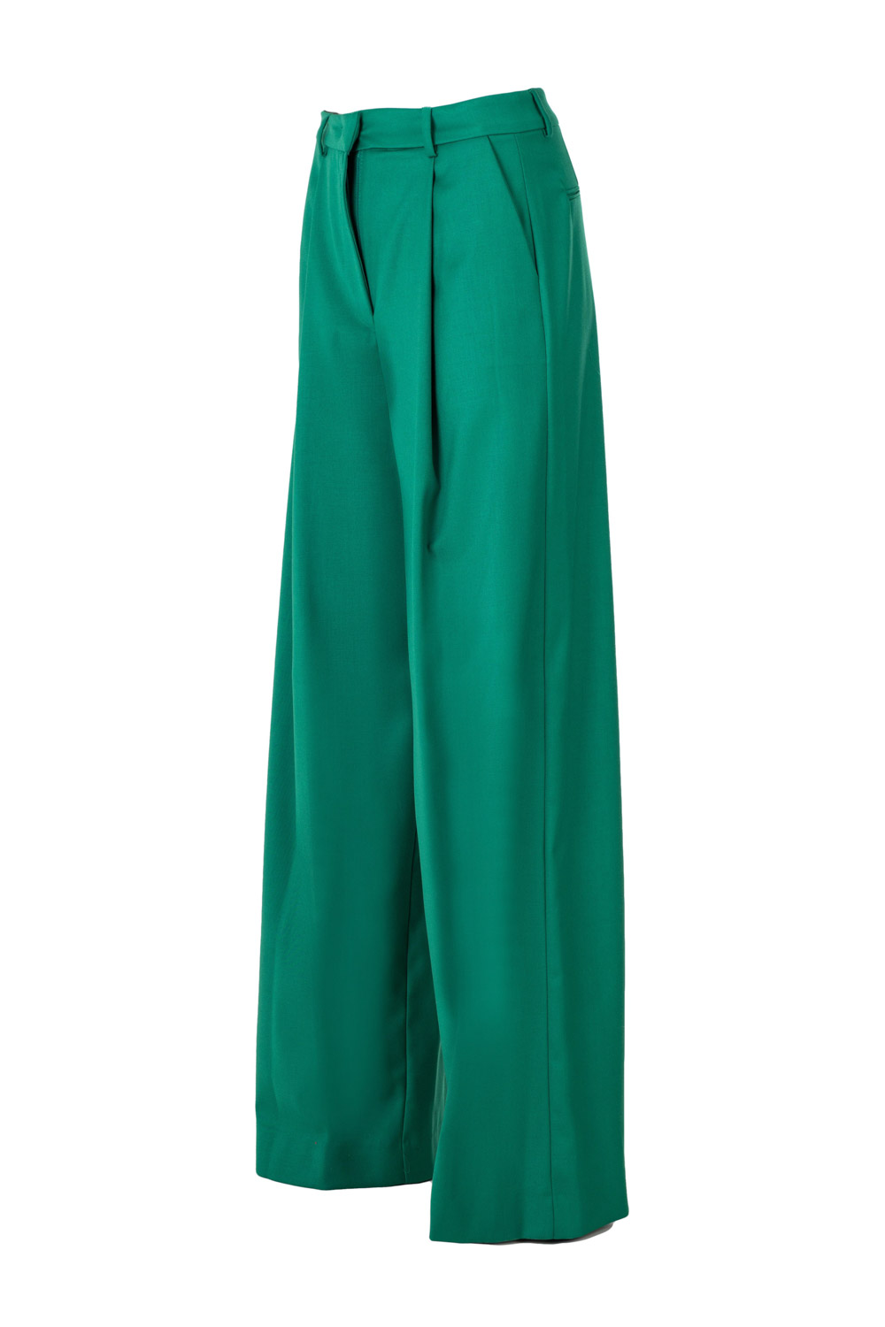 Wide Legged Soft Tailored Trousers