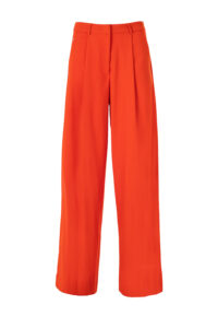 Image of Wide Legged Soft Tailored Trousers