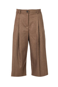 Image of Metallic Effects Tailored Culottes