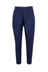 Image of Carrot Trousers with Elasticated Waist and Pleat Detail