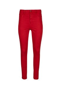 Image of High Rise Skinny Fit Denim Trousers