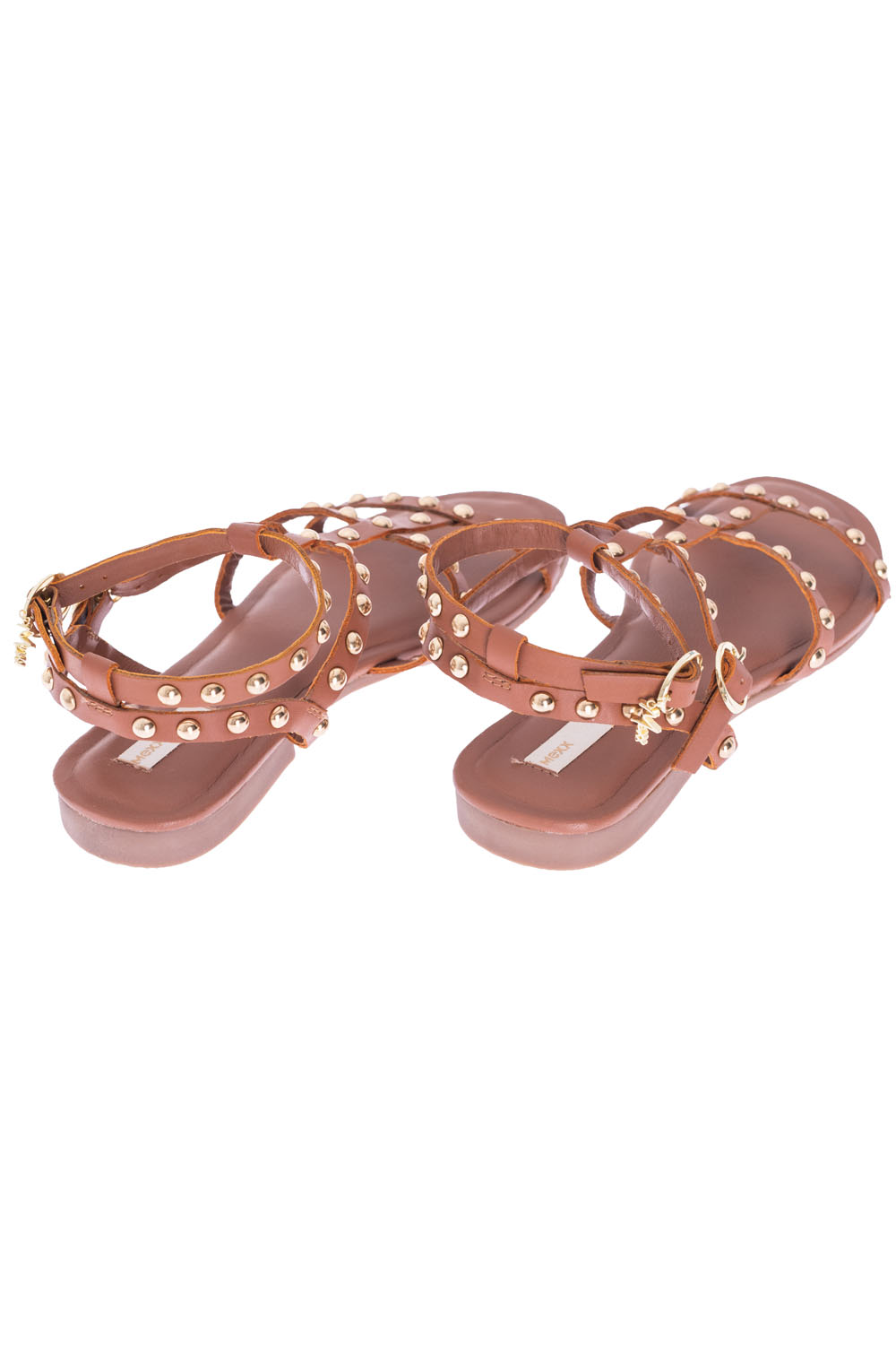 “Gladiator” Studded Sandals