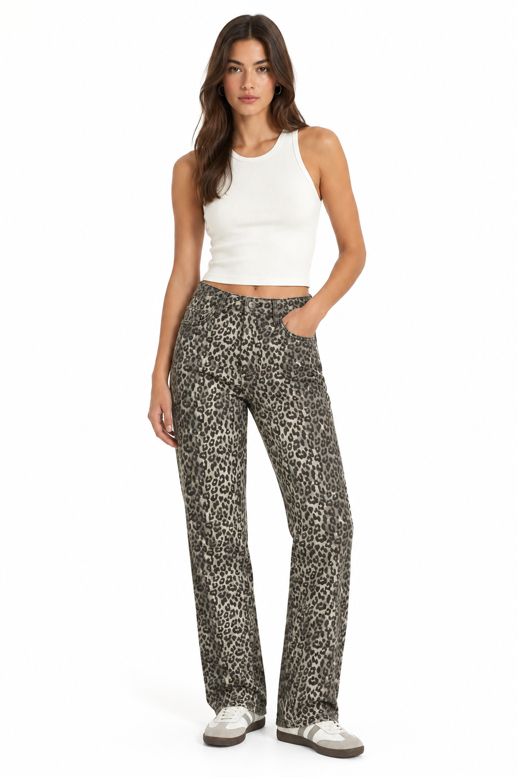 Leopard Print Jeans – Ichi