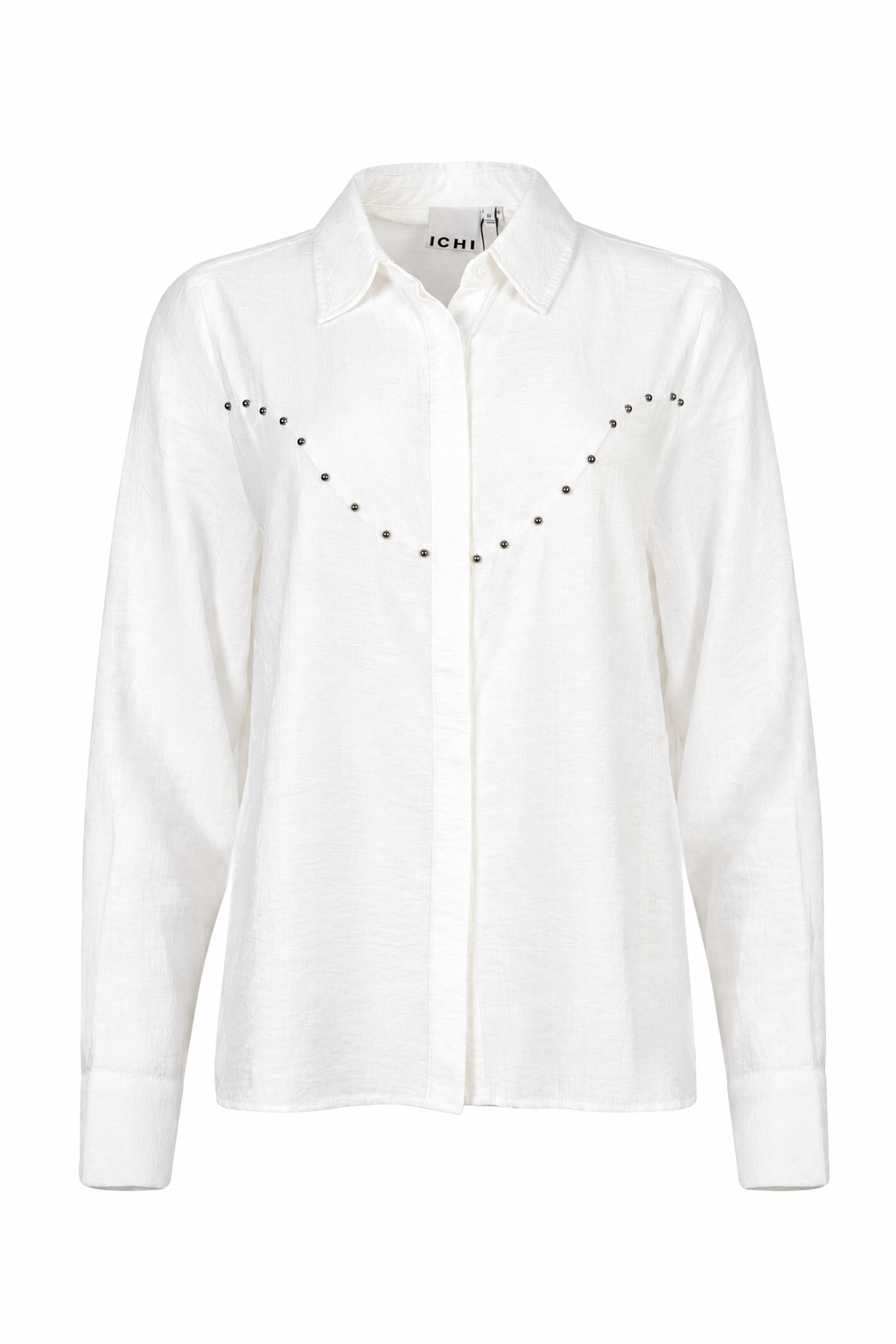 Front Stud Detail Shirt – Ichi