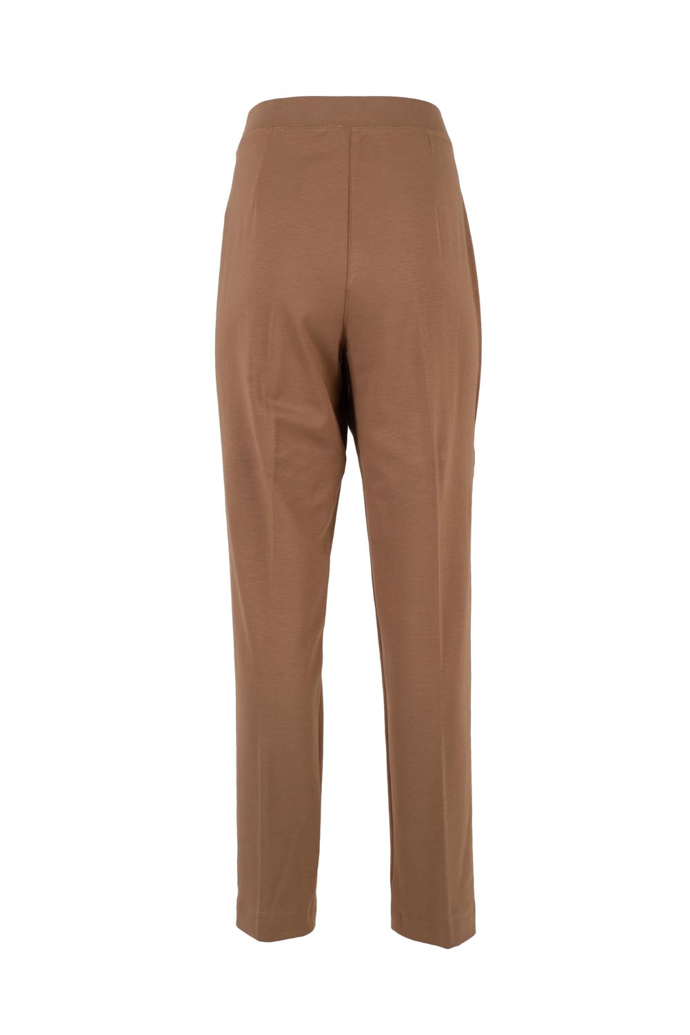 Jersey Stretch Trousers with Elasticated Waistband
