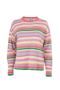 Image of Boxy Striped Sweater