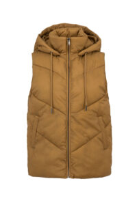 Image of Puffa Hooded Vest with Zip