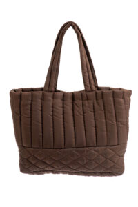 Image of Padded Oversize Tote Bag with Extra Long Strap
