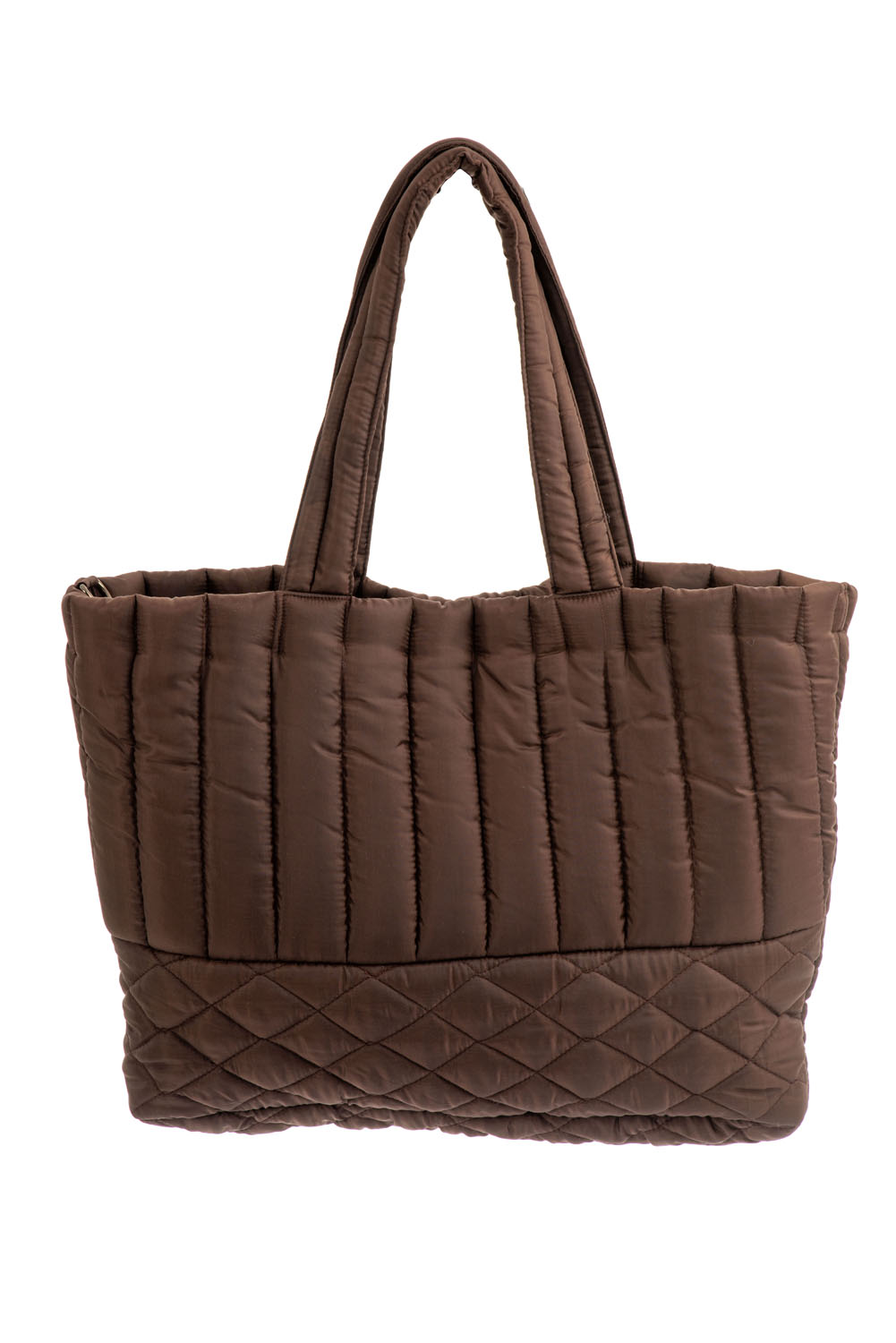 Padded Oversize Tote Bag with Extra Long Strap