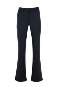 Image of Stretchy Flare Soft Trousers with Elasticated Waistband