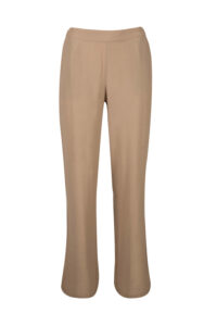 Image of Soft Wide Legged Trousers with Elasticated Back Waistband
