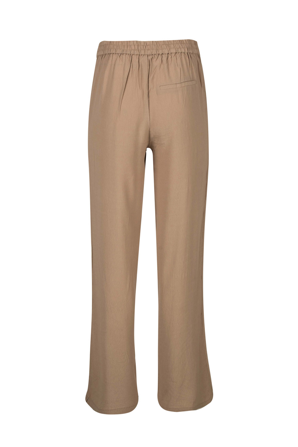 Soft Wide Legged Trousers with Elasticated Back Waistband