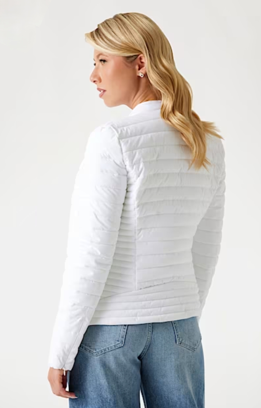 Fitted Quilted Jacket with Zip Details – Guess
