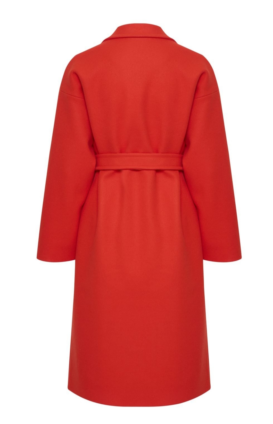 Long Belted Coat with Big Pockets – Ichi