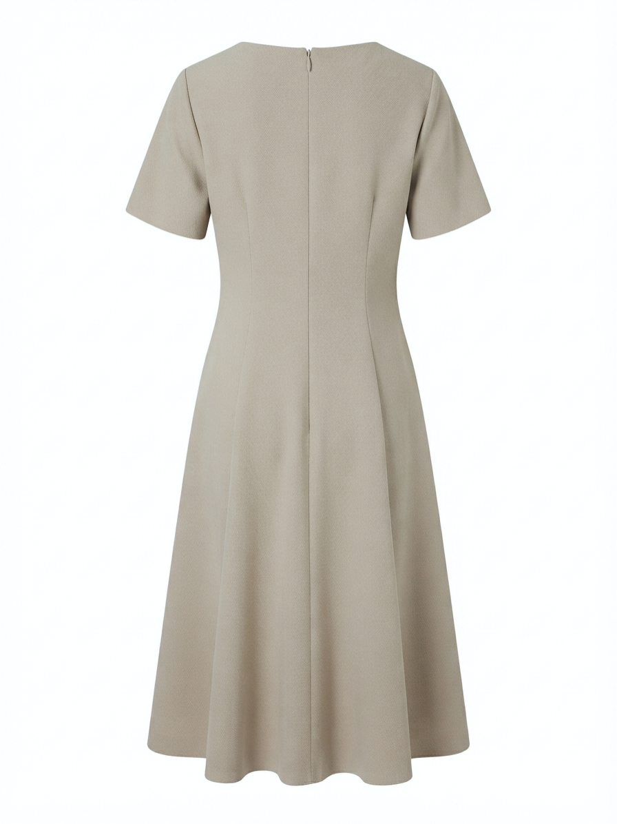 Fit and Flare Midi Dress – Kaos