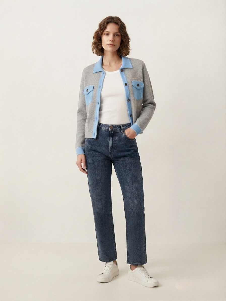 High Rise Straight Jean – Oraije
