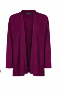 Εικόνα τουSlouchy Cardigan with Ribbed Endings and Side Slits – Elena Miro