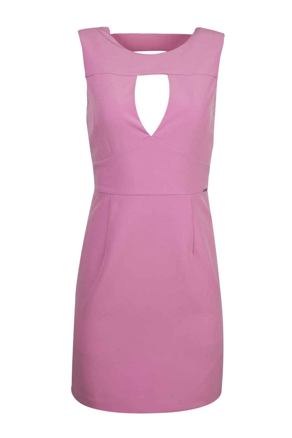 Bodycon Dress with Cutouts and Seam Details