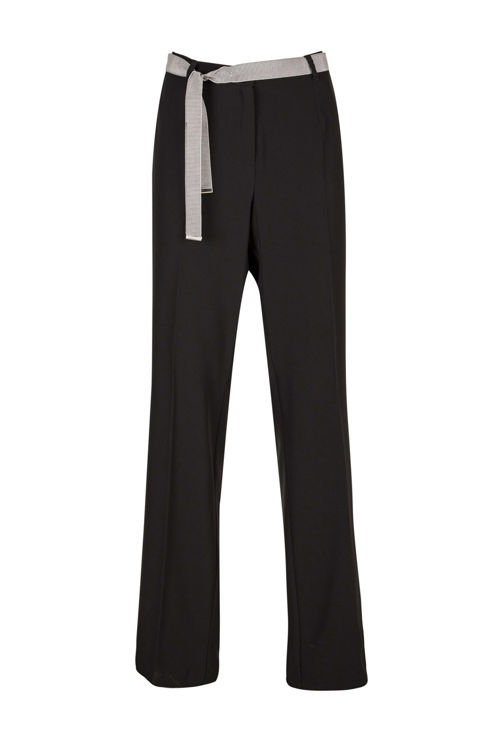 Soft Trousers with Elasticated  Back Waistband and Matching Belt