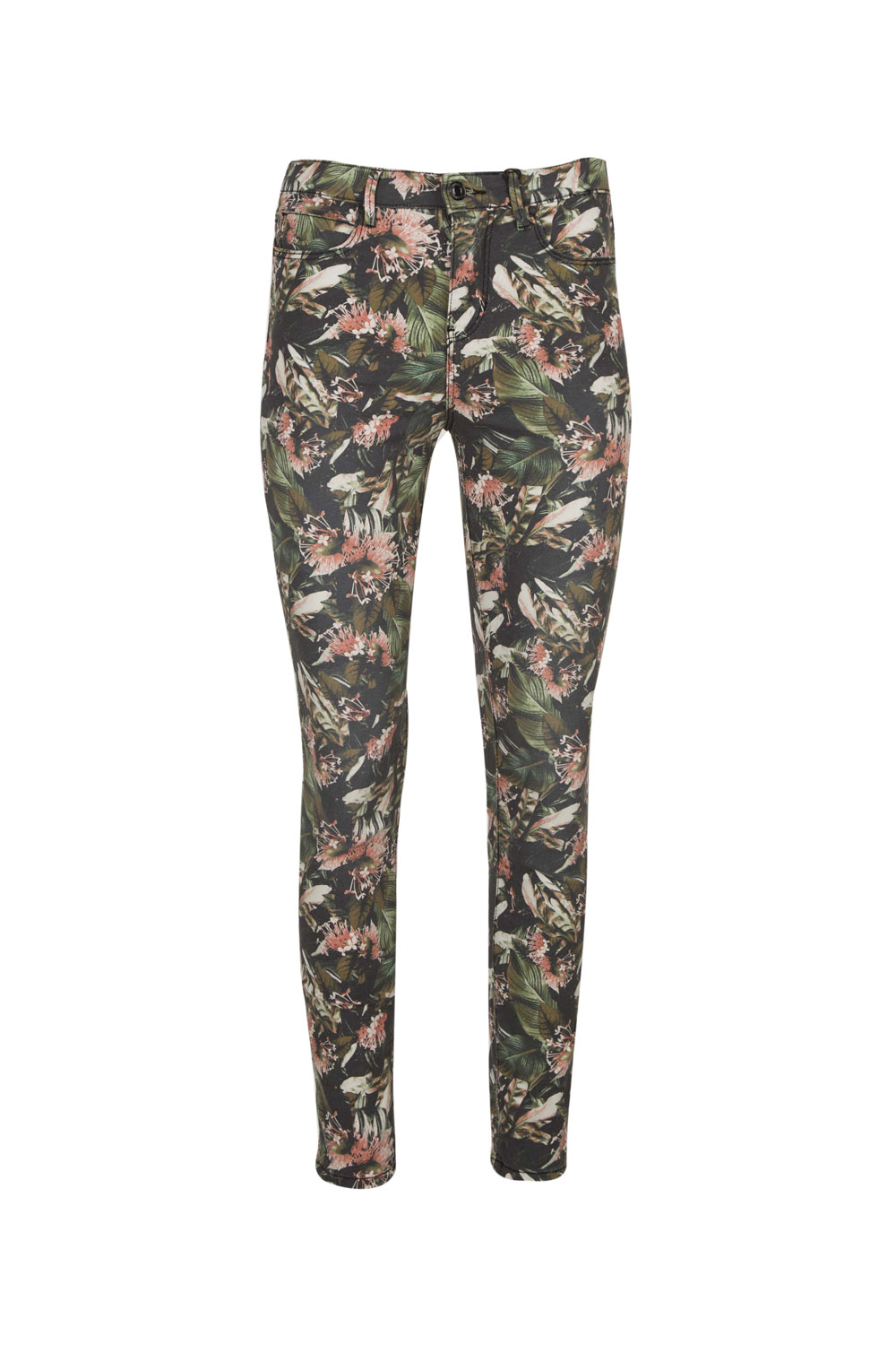 Tropic Patterned Jeans