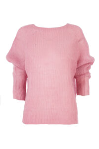 Image of Textured Wooly Sweater -Marella