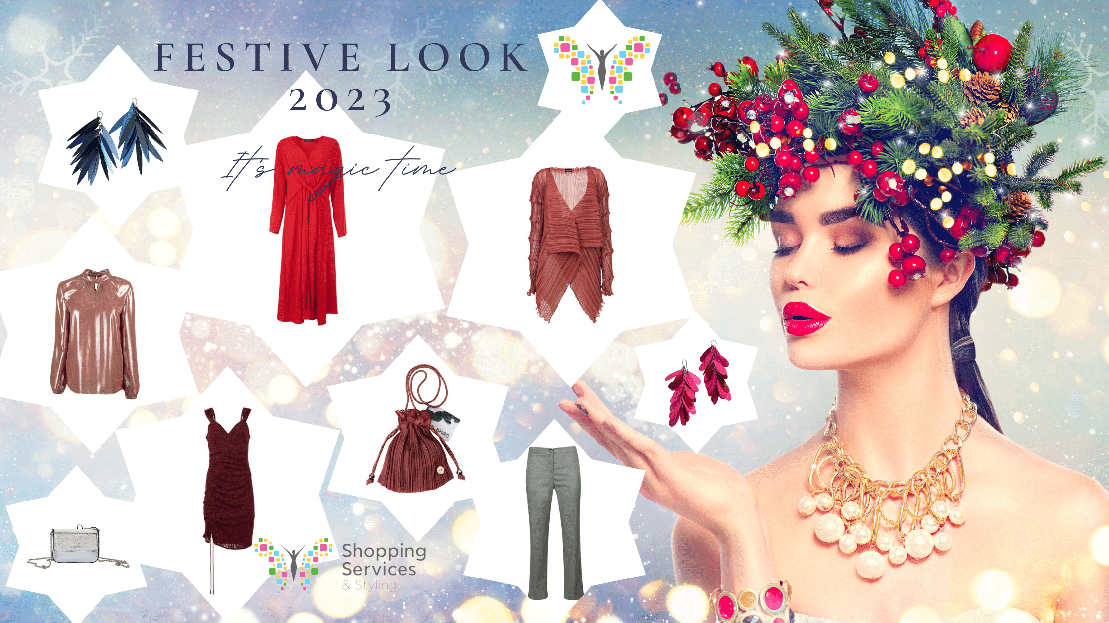 Shopping Services Festive Look December 2023 Blog Banner