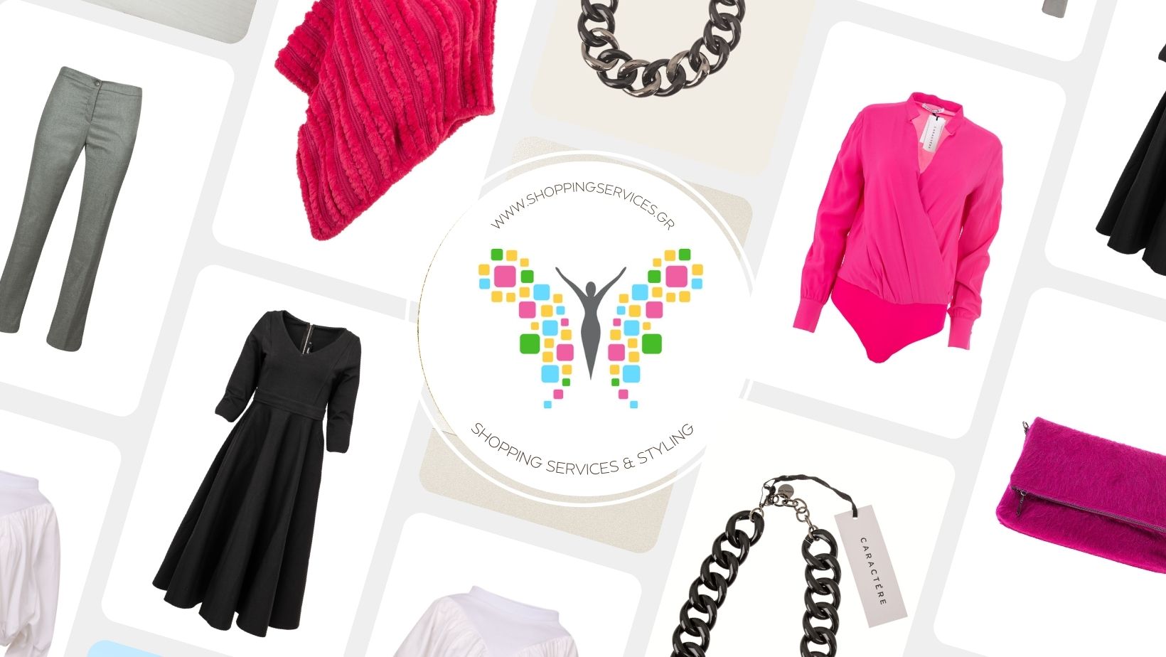 Winter colours fashion collection Shopping Services Styling