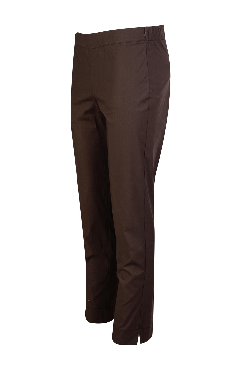 Cotton Capri Trousers with Elasticated Back Waist