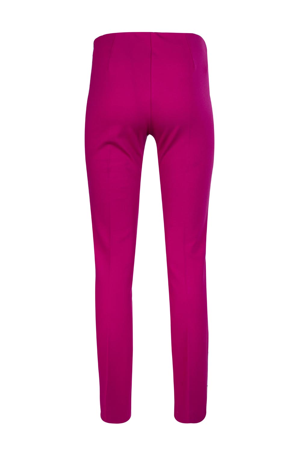 Jersey Stretch Cigarette Trousers with Front Seam Detail