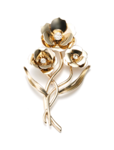 Εικόνα τουΜεγάλη Καρφίτσα με Λουλούδια και Στρας – Marella