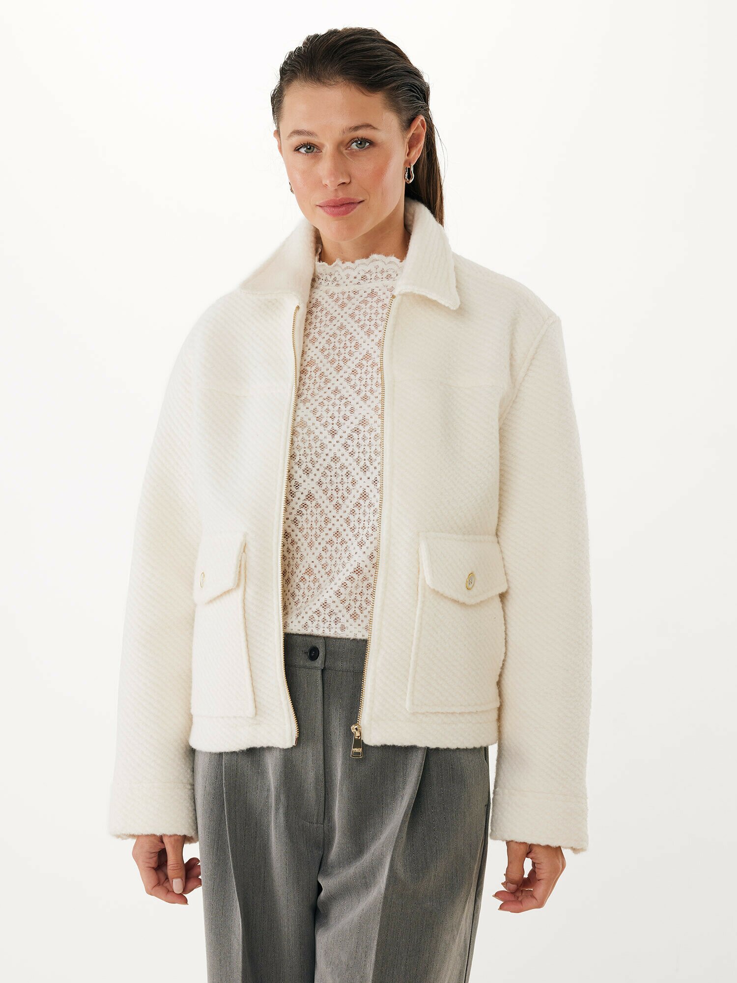 Wooly Utility Style Jacket – Mexx
