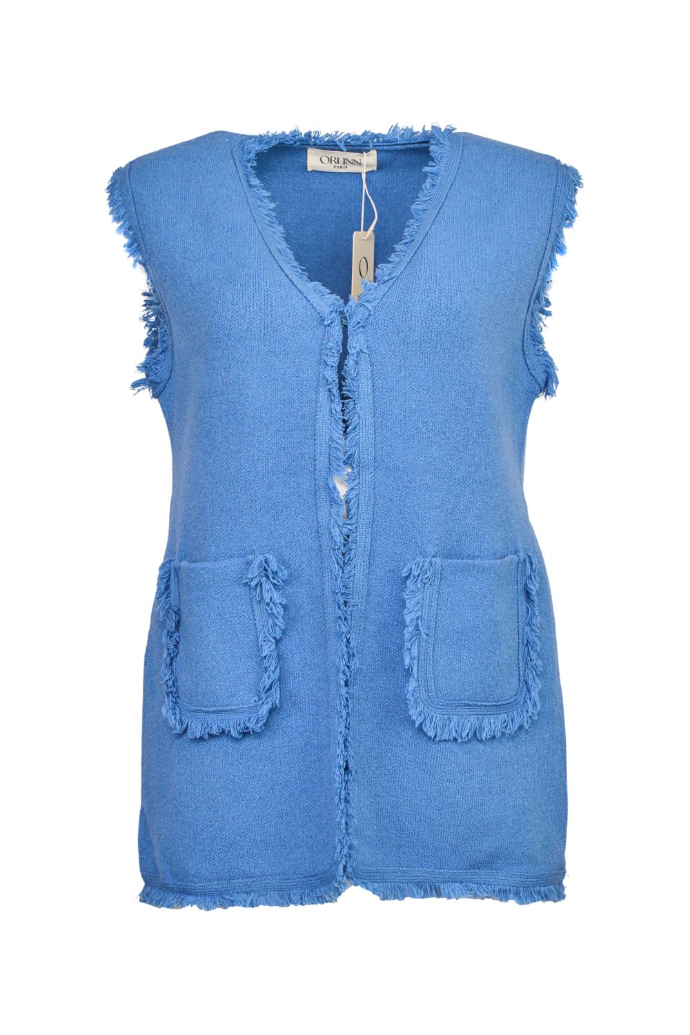 Long Soft Vest with Shirred Details – Orlinn