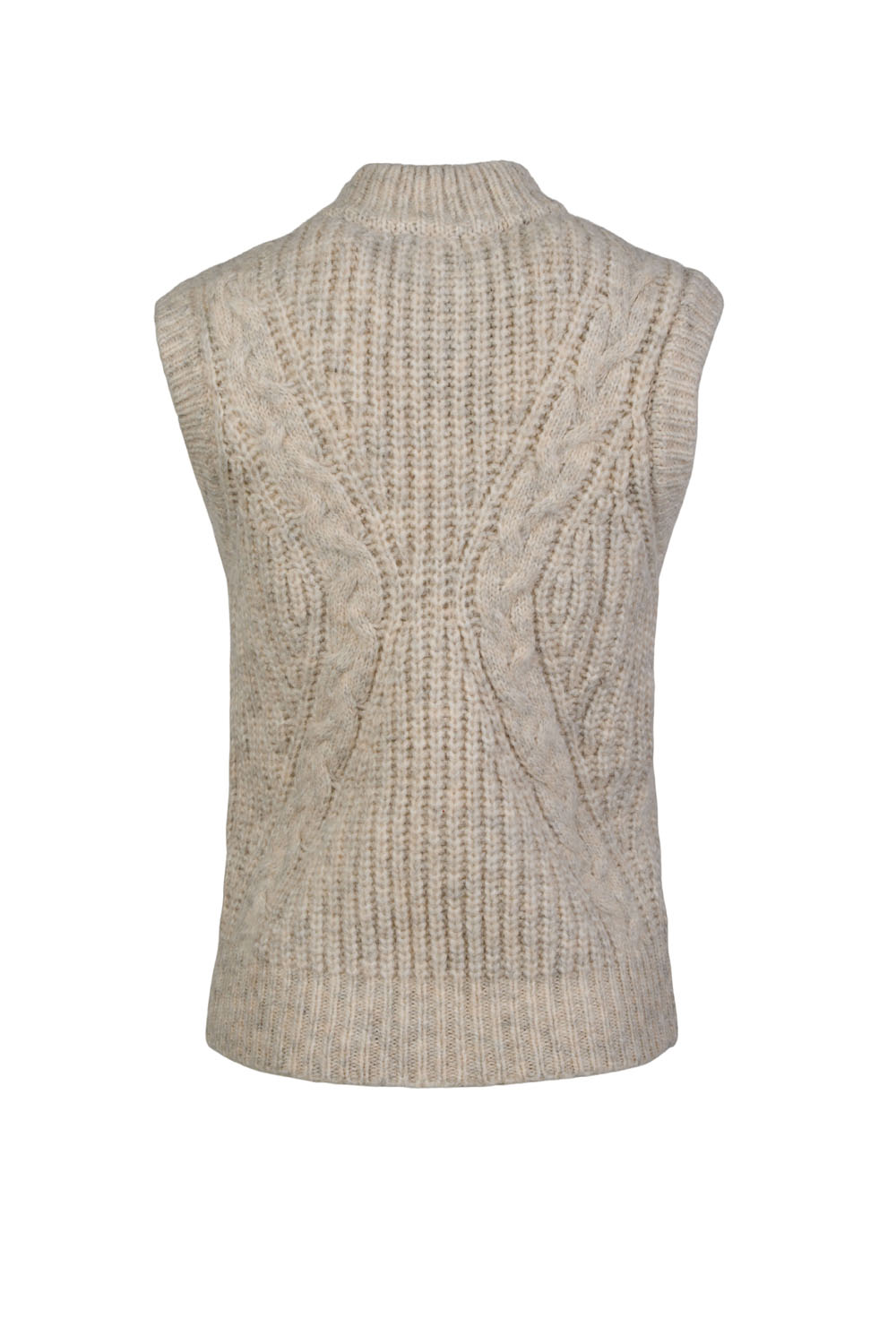 Cable Knit Wooly Vest – Mexx