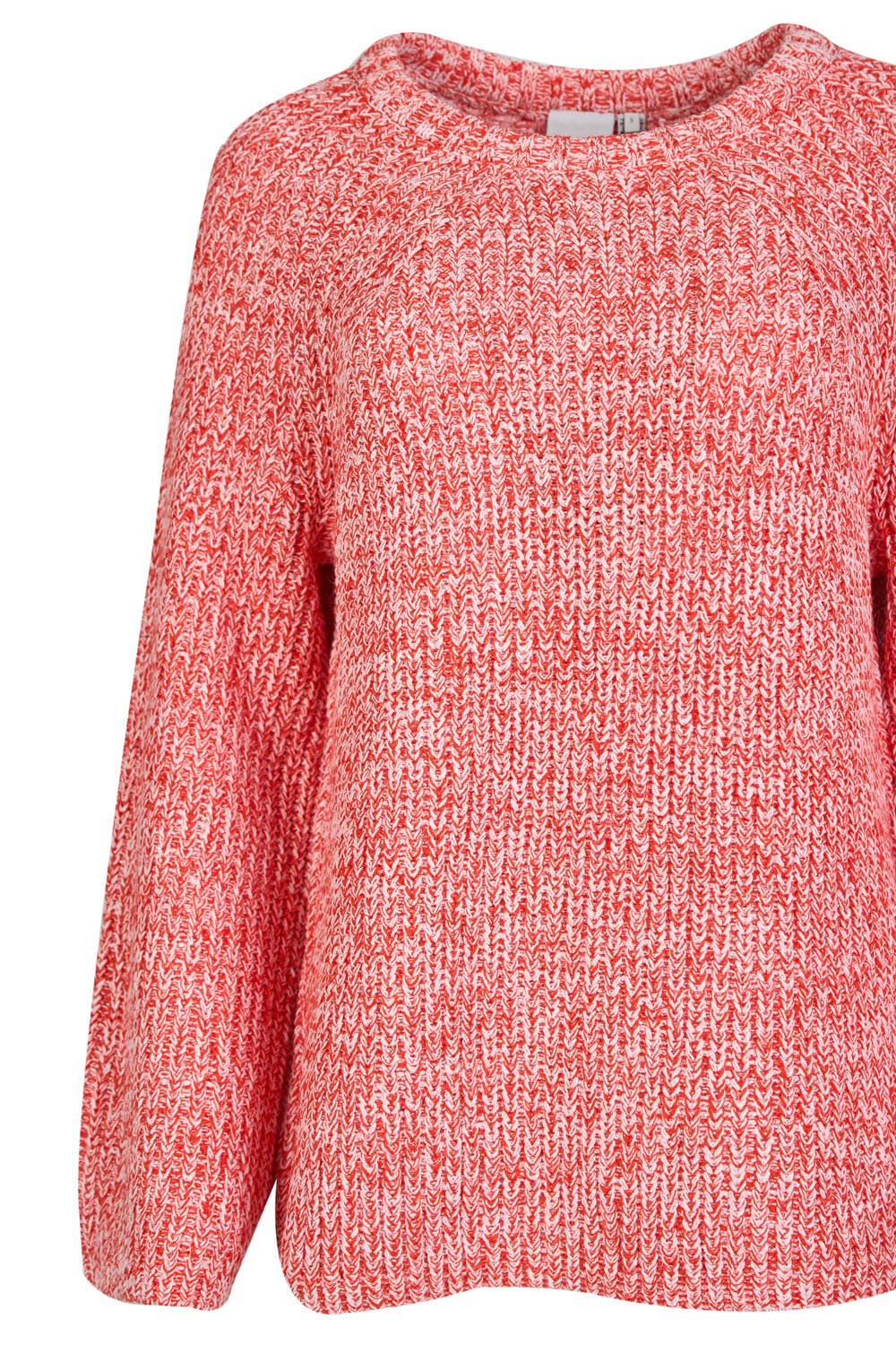 Chunky Rib Mélangé Sweater – Ichi