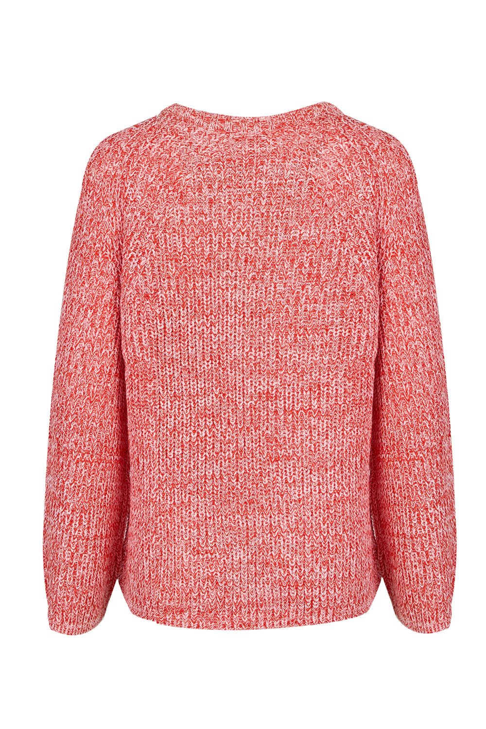 Chunky Rib Mélangé Sweater – Ichi