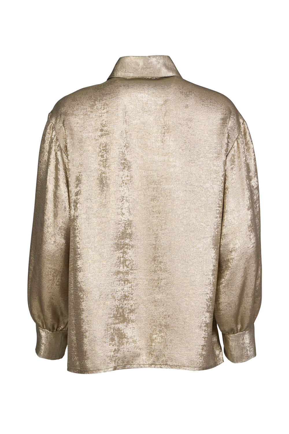 Soft Brocade Shirt with Puffed Cuffs – Maria Bellentani