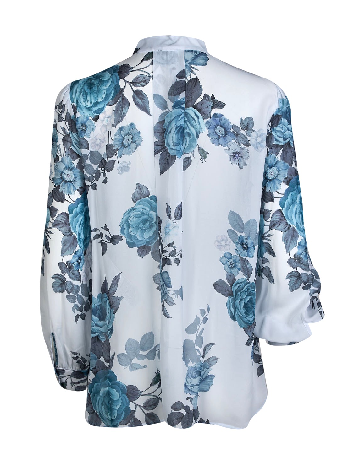Sheer Floral Ruffled Blouse – Marella